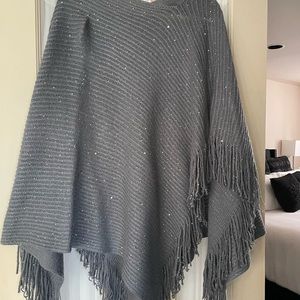 Chico’s Gray Poncho